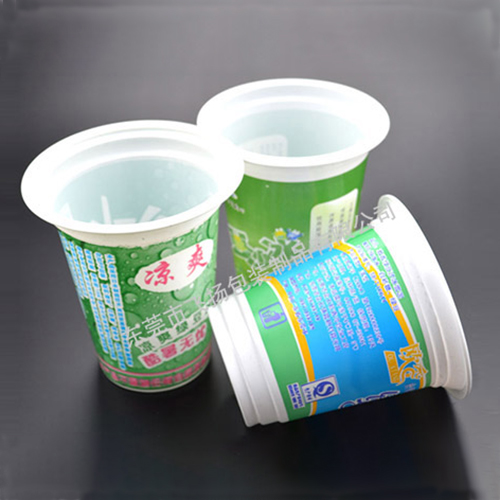 绿豆沙冰塑料杯